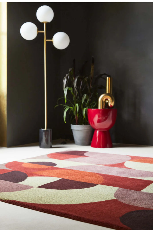 Brink & Campman Decor Cosmo Red Pale Green